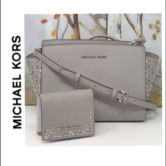 Nwt Michael Kors Bundle Selma satchel with wallet - Picture 2 of 8